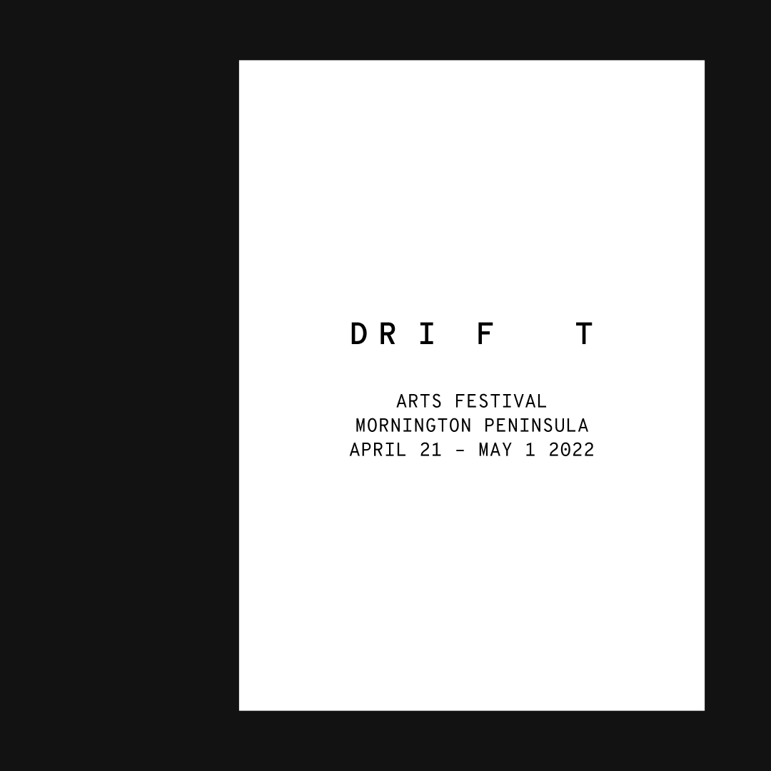 Drift Arts Festival Mornington Peninsula Branding Design collation of social assets