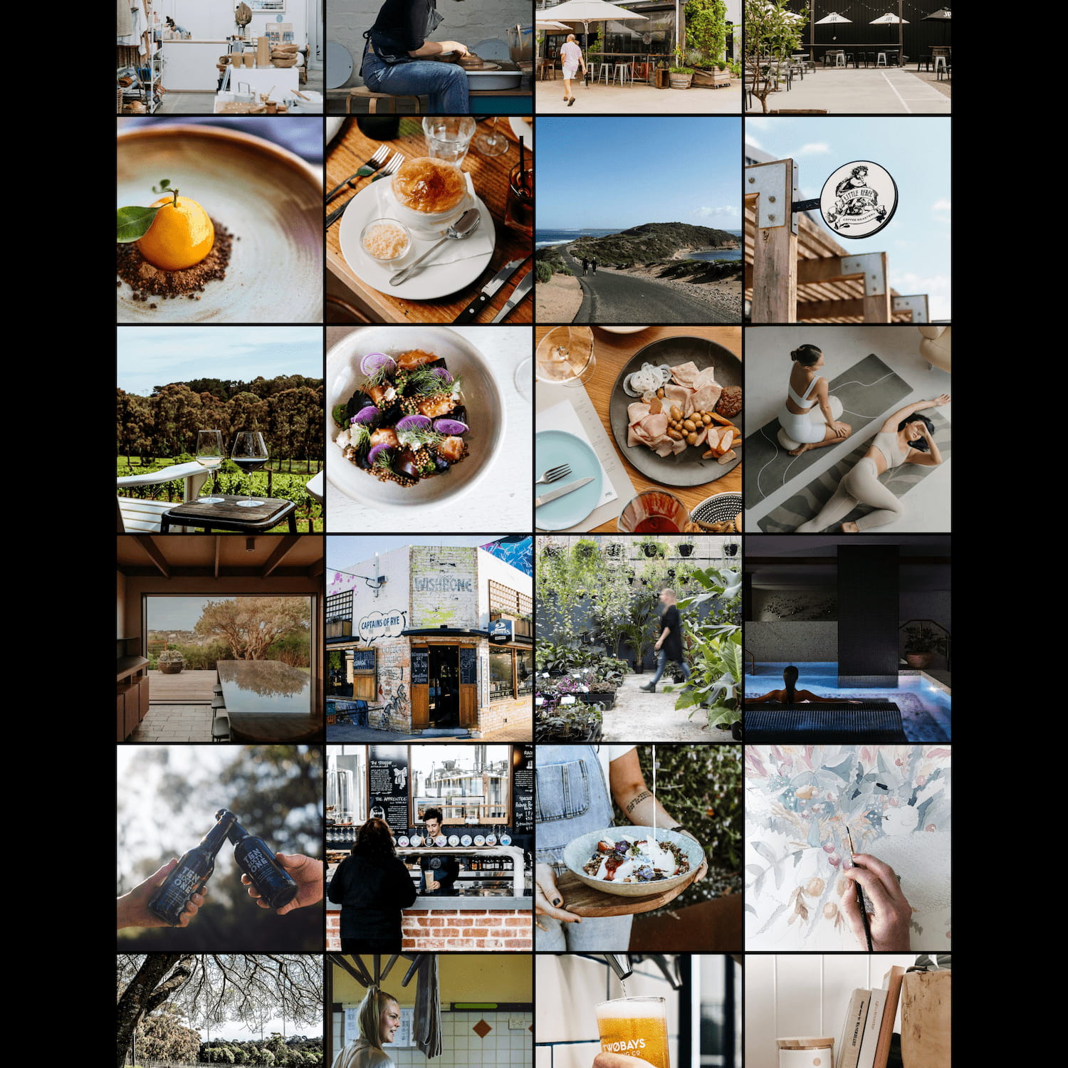 Branding Design for The Ninch Social Photography Grid