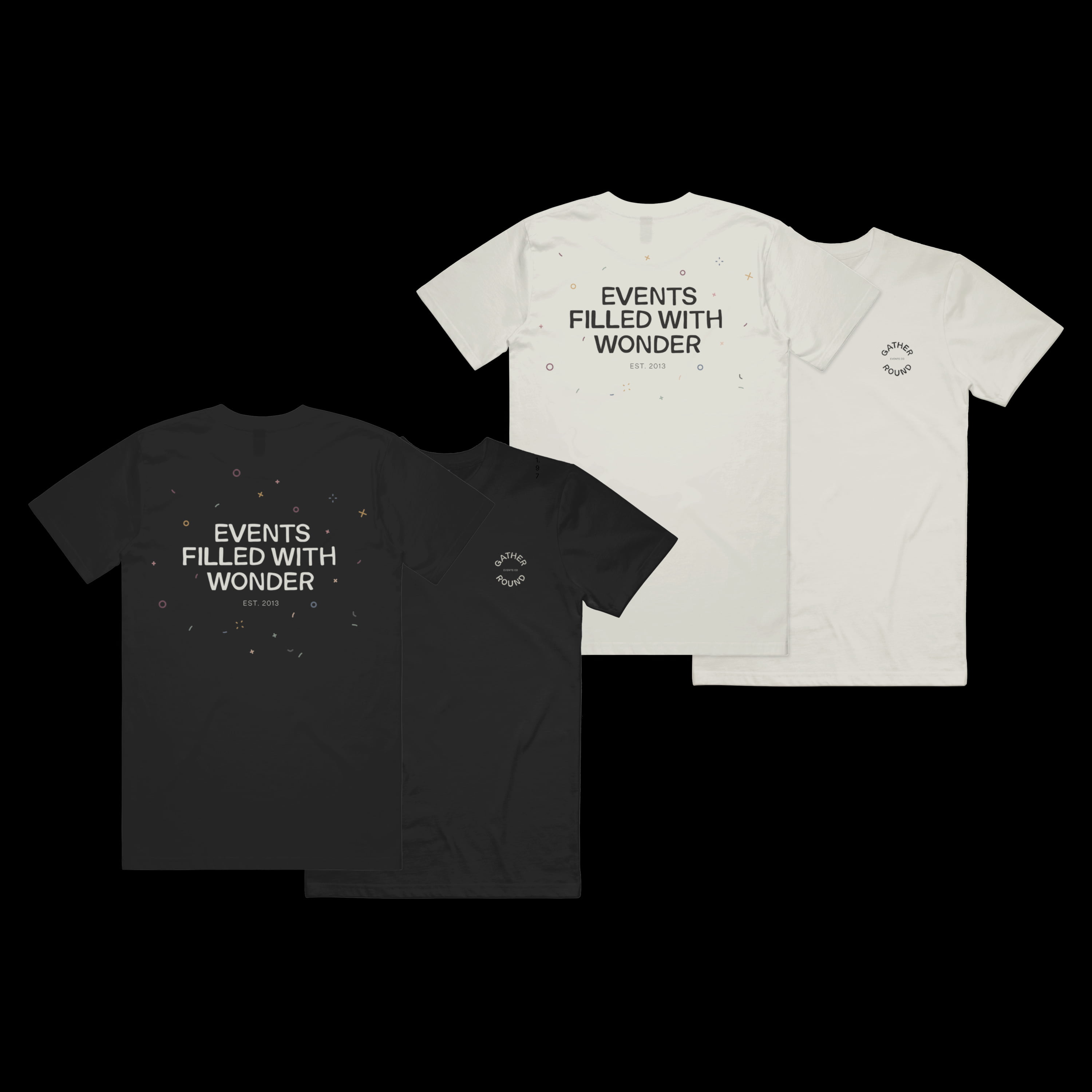 Branding Design for Gather Round T-Shirts