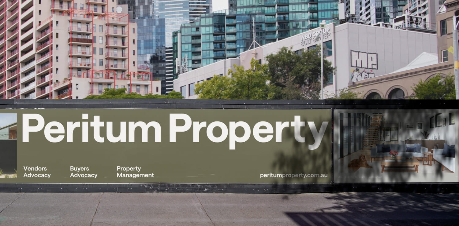 Branding Design for Peritum outdoor scrim