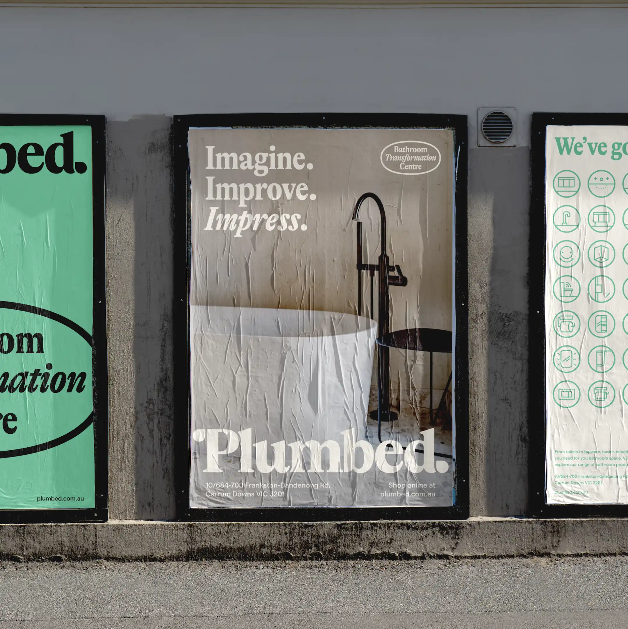 Branding Design for Street Posters for Plumbed