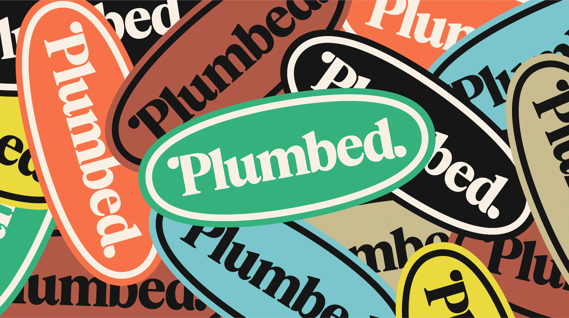 Branding Design for stickers for Plumbed