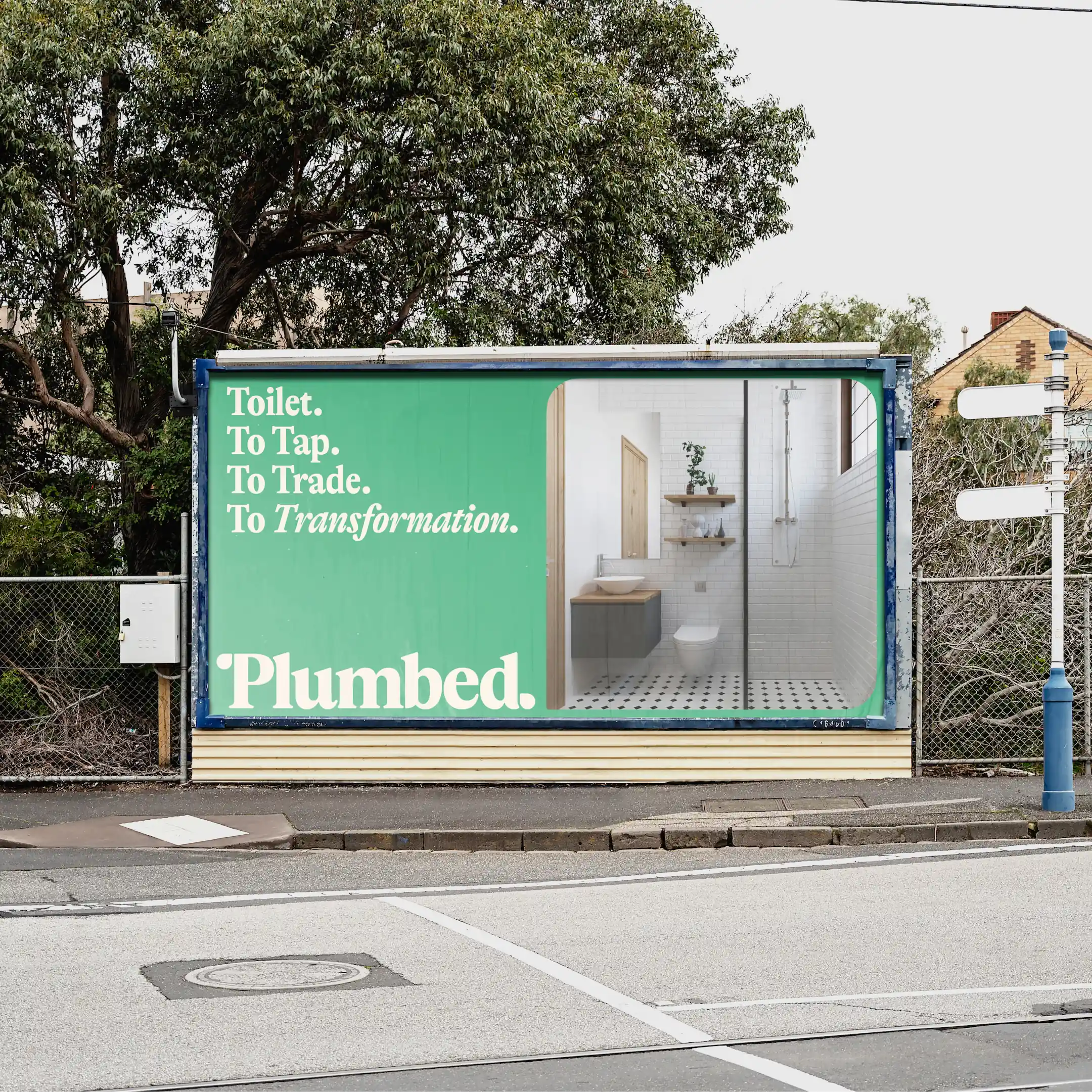 Branding Design for Billboard of Plumbed