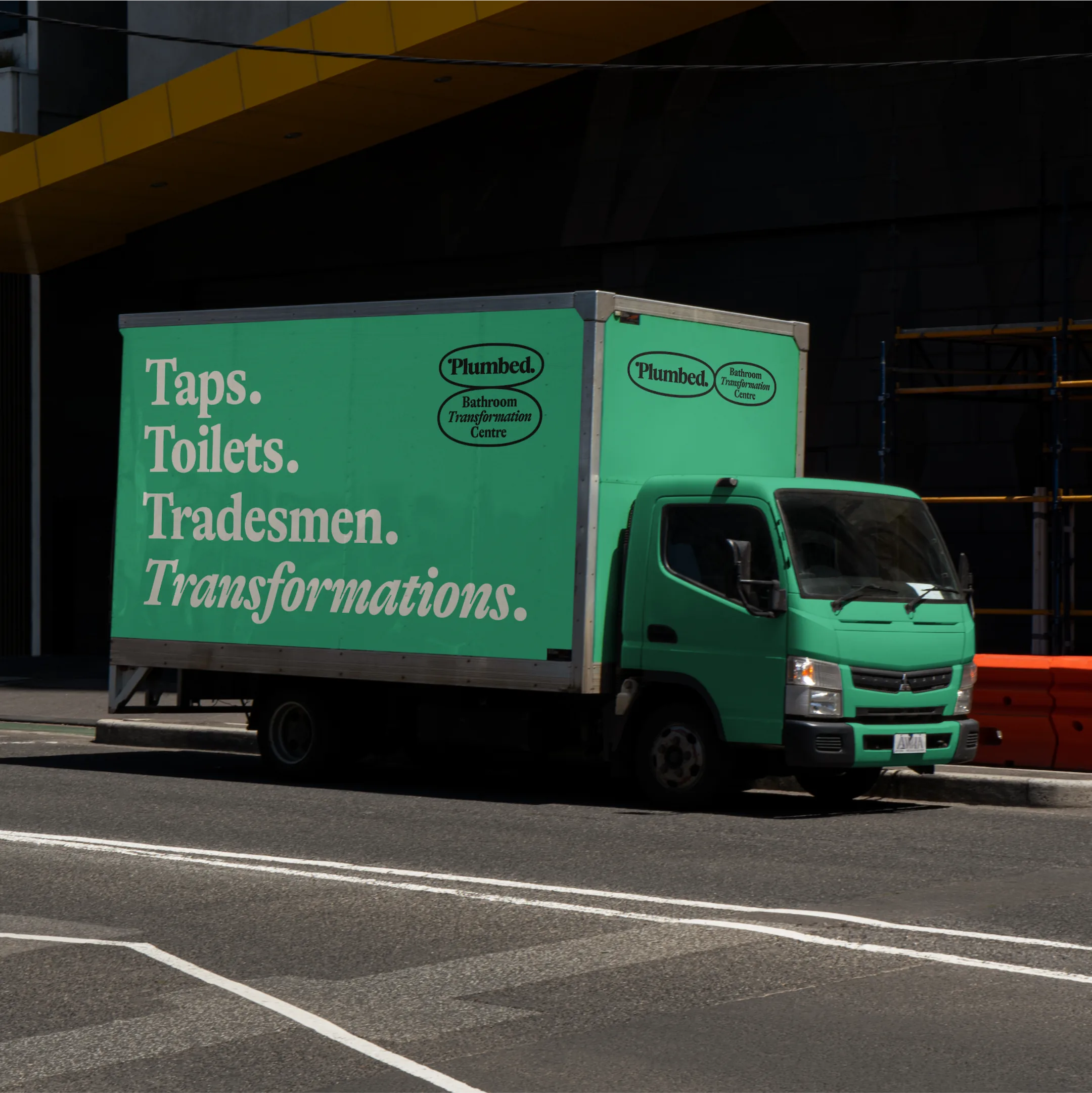 Branding Design for Plumbed Delivery Truck