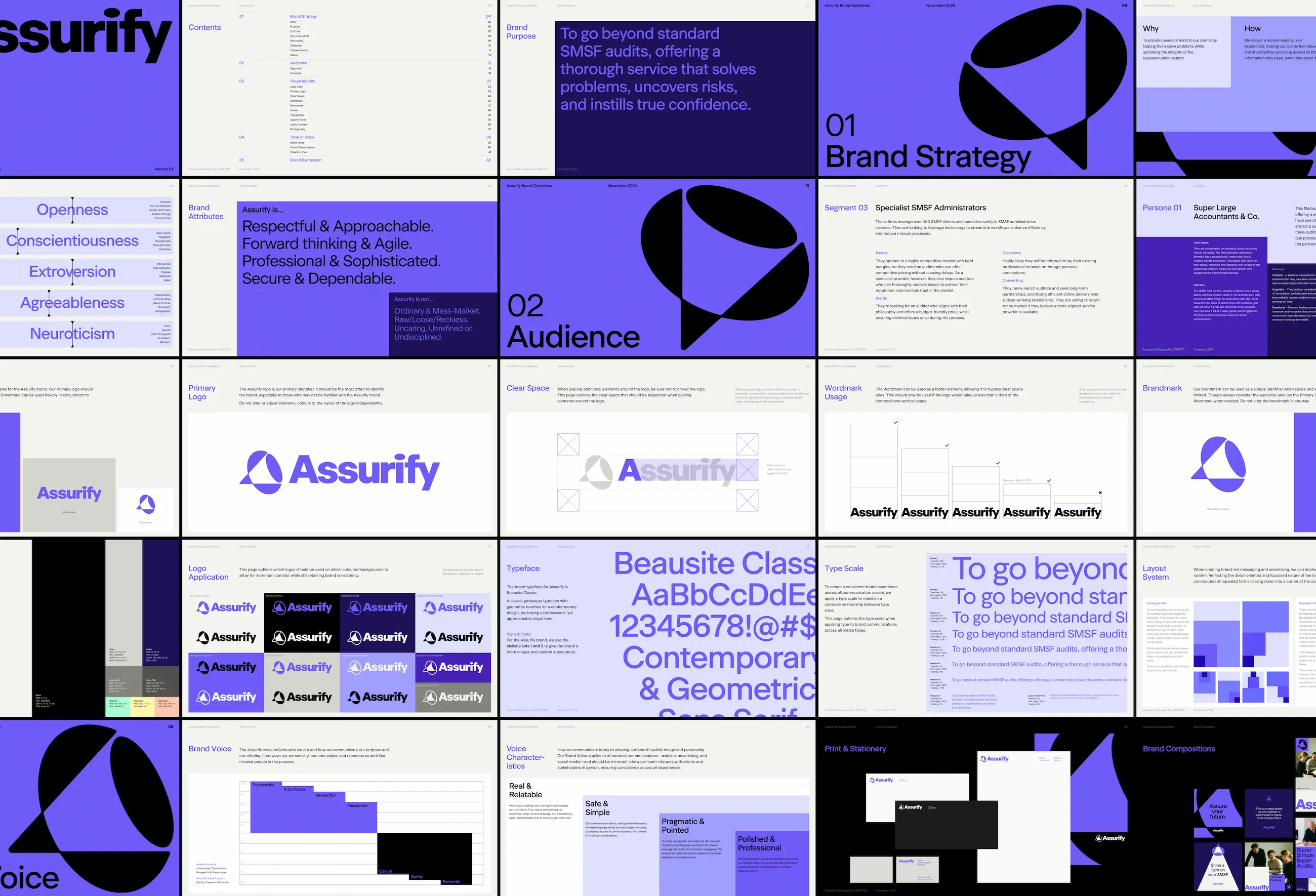 Brand Guidelines for Assurify SMSF Auditors