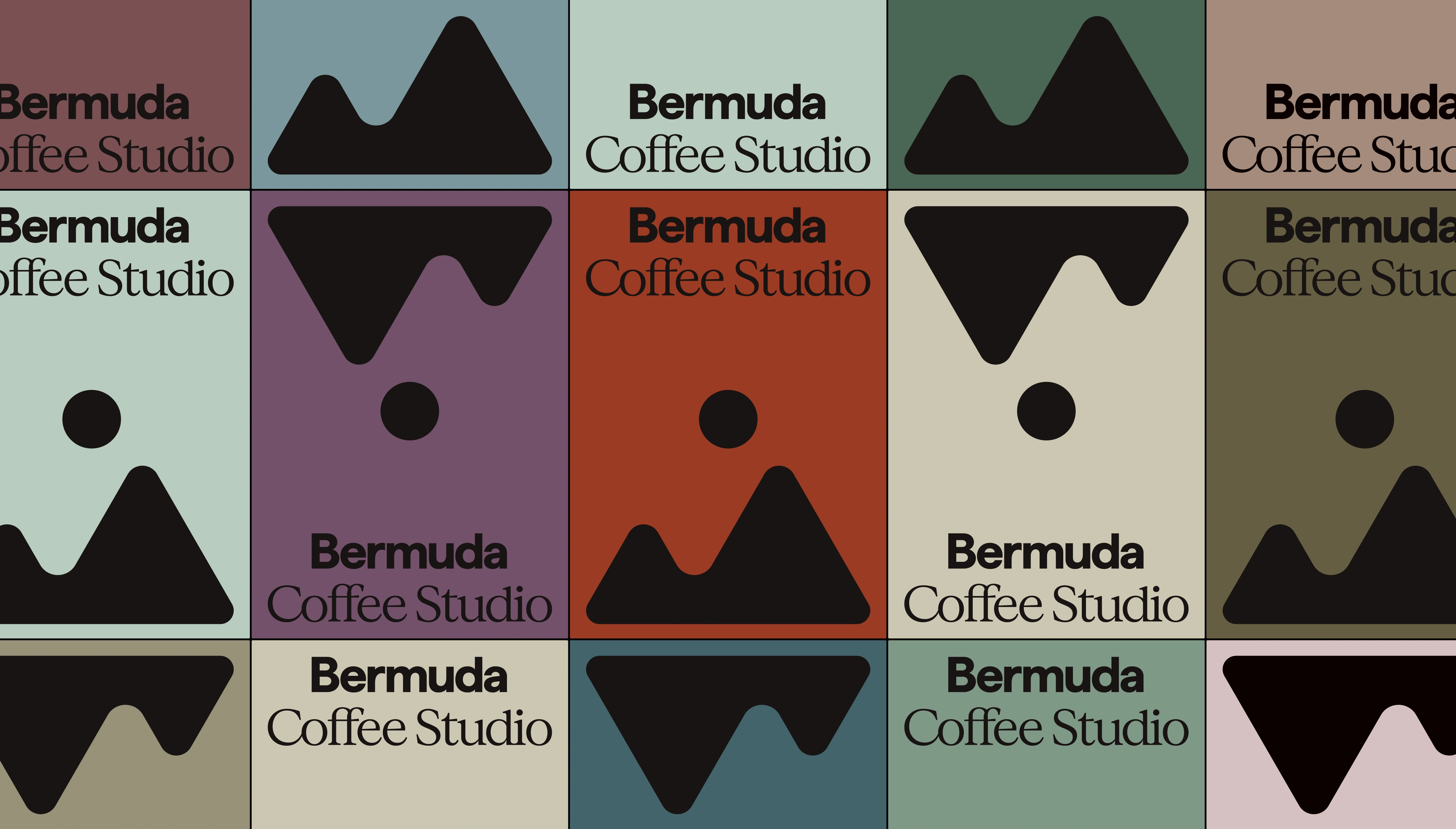 Poster and Composition Design for Bermuda Coffee Studio