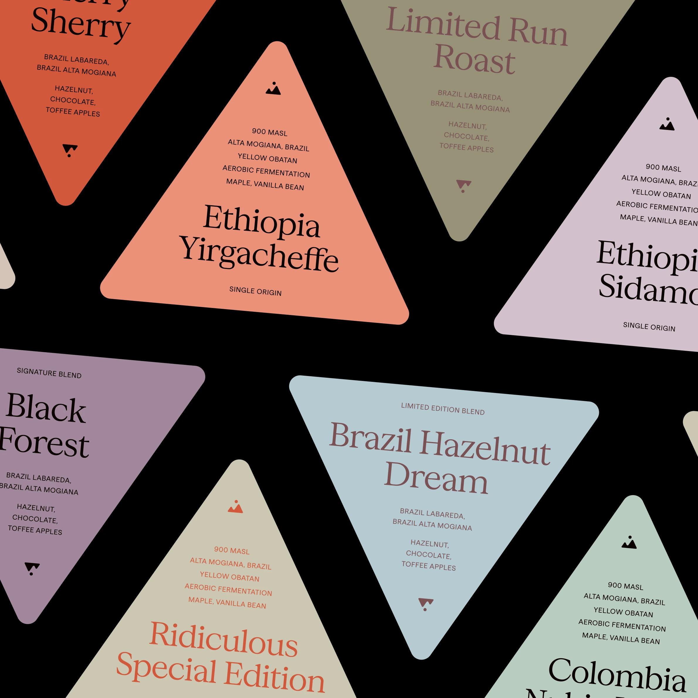 Label Design for Bermuda Coffee Studio