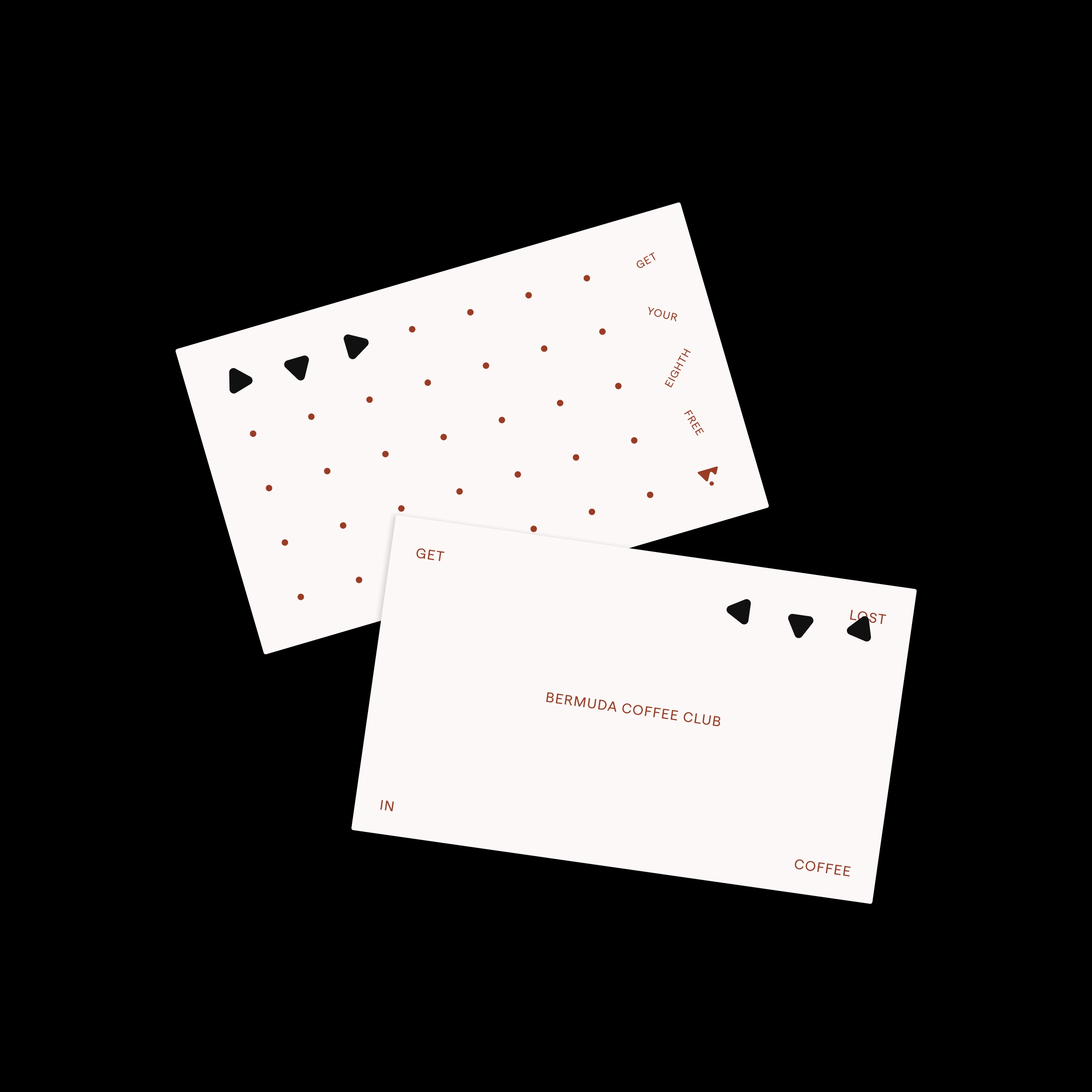 Loyalty Card Design for Bermuda Coffee Studio