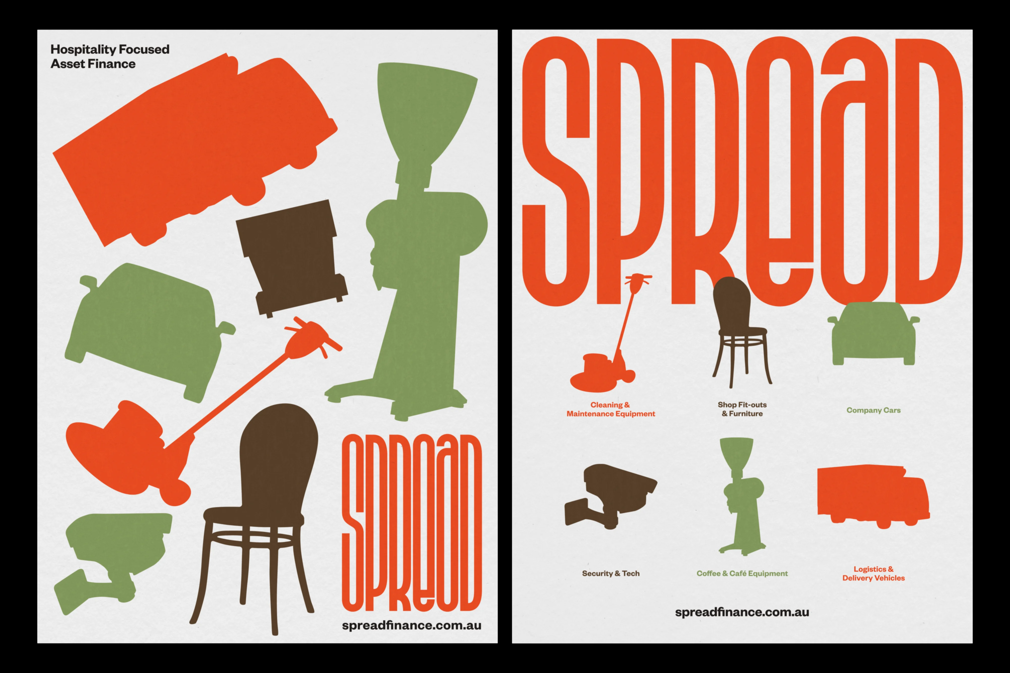 Poster Design for Spread Asset Finance