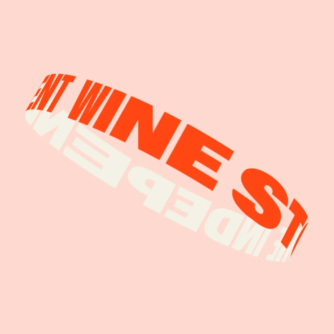 Independent Wine Store brand identity design by ONETOO